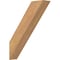 Ekena Millwork 3 1/2"W x 14"D x 18"H Traditional Smooth Knee Brace, Western Red Cedar BRC04X14X18TRA00SWR - alternate 1